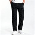thumbnail image 1 of Men Tapered Utility Cargo Pants Stretch Breathable Ripstop 6 Pocket All Terrain Pants S-XL, 1 of 9