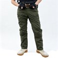 thumbnail image 1 of Men Tapered Utility Cargo Pants Stretch Breathable Ripstop 6 Pocket All Terrain Pants S-XXL, 1 of 9