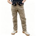 thumbnail image 1 of Men Tapered Utility Cargo Pants Stretch Breathable Ripstop 6 Pocket All Terrain Pants S-XXL, 1 of 9