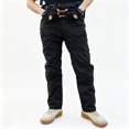 thumbnail image 1 of Men Tapered Utility Cargo Pants Stretch Breathable Ripstop 6 Pocket All Terrain Pants S-XXL, 1 of 9