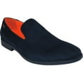 thumbnail image 1 of Men Tayno Dressy Casual Soft Suede Comfortable Slip on Loafer #ALPHA S Navy, 1 of 9