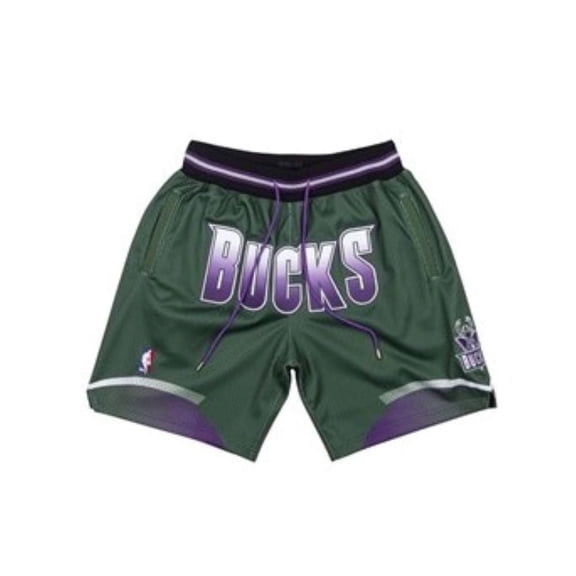 Men Team Basketball Shorts Just Don Bucks size: XL