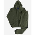thumbnail image 1 of Men Tech Jogger Fleece Suit Top and Bottom Sweatsuit Outfit, 1 of 11