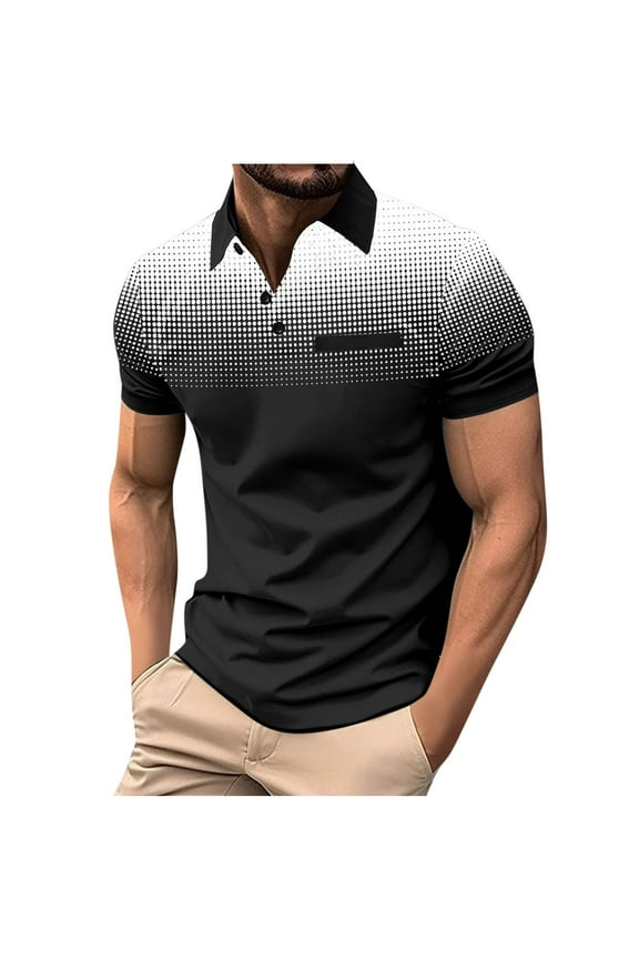 Men Tee Mens Button Down Shirts Short Sleeve Basics Mens T Shirts Plain Tees for Men Mens Medium Tall Shirts Work Shirts Men