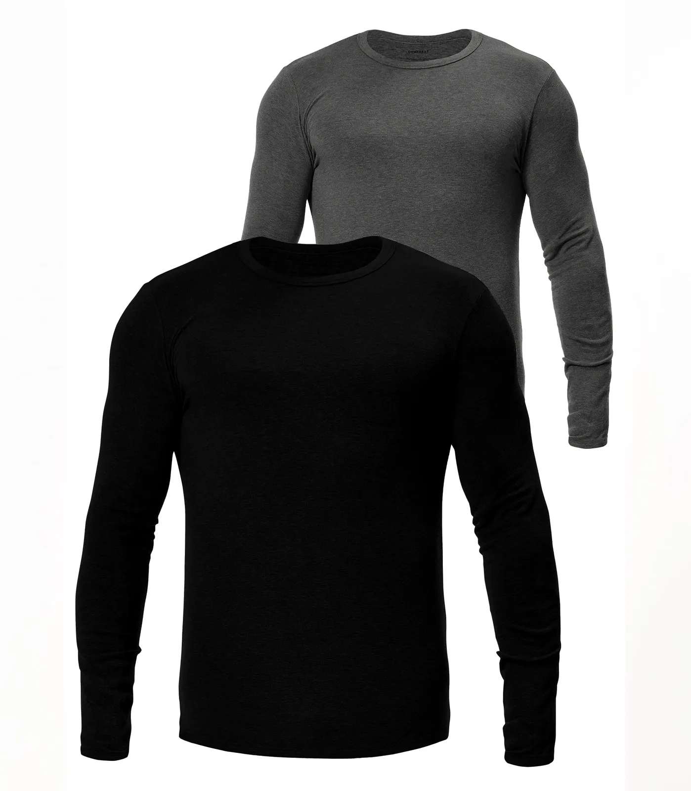 Men Thermal Underwear Soft and Warm Underwear Base Layer for Cold Weather 2Pack