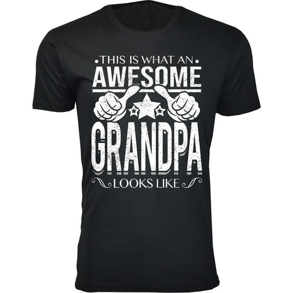 Men This is What an Awesome GRANDPA Looks Like T-Shirt