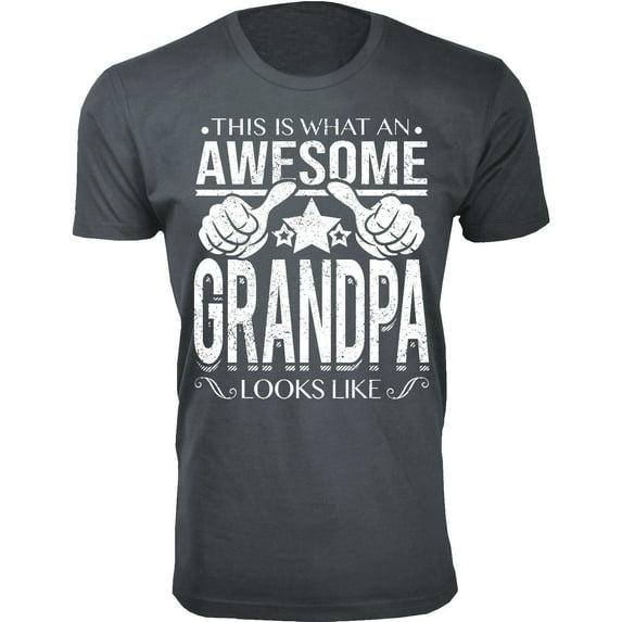 Men This is What an Awesome GRANDPA Looks Like T-Shirt