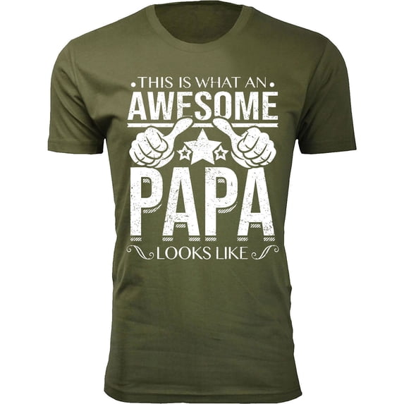 Men This is What an Awesome PAPA Looks Like T-Shirt