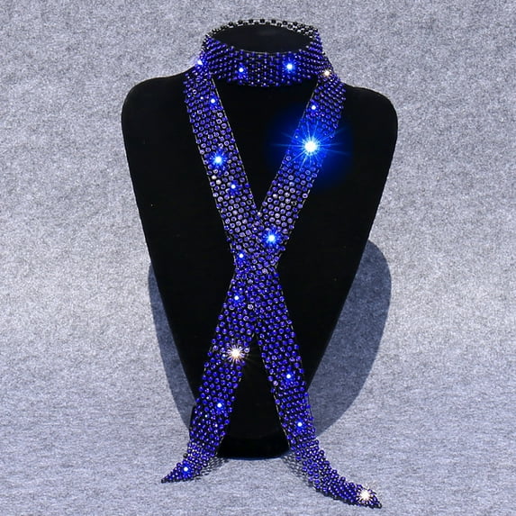 Men Tie Adjustable Hollow Out Lightweight Performance Party Prom Men Necktie