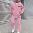 thumbnail image 1 of Men Tracksuits 2 Piece Athletic Full Zip Tracksuit Jacquard Jogging Set Jackets And Pants Outfit Jogging Athletic Suit Sets, 1 of 5