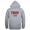 thumbnail image 1 of Men Troy Trojans Dad Hoodie, Heather Grey - Small, 1 of 1