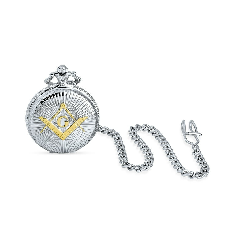 Freemason hot sale pocket watch