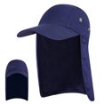 thumbnail image 1 of Men UPF 50+ Sun Protection Cap Wide Brim Fishing Sun Cap Hat with Neck Flap, 1 of 7