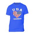 thumbnail image 1 of Men USA Heart Free Spirit Short-Sleeve T-Shirt - Royal - X-Large, 1 of 1