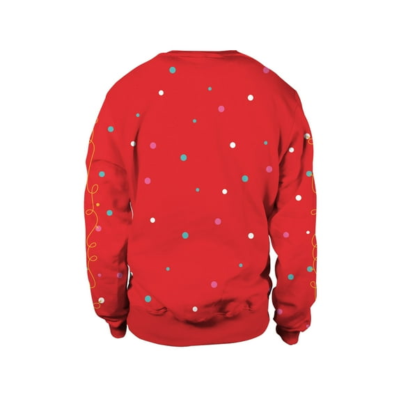 Men Ugly Christmas Sweatshirt Unisex's Crewneck Novelty Casual Ugly Party Accessory for Xmas Party Celebration