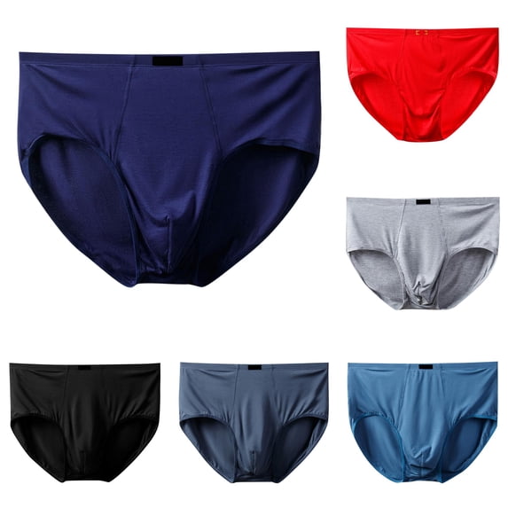 Men Underwear Underpants Breathable Underwear Briefs Men's Mens Briefs Big and Tall XXXXXXL