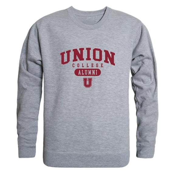 Men Union College Alumni Fleece, Heather Grey - Extra Large