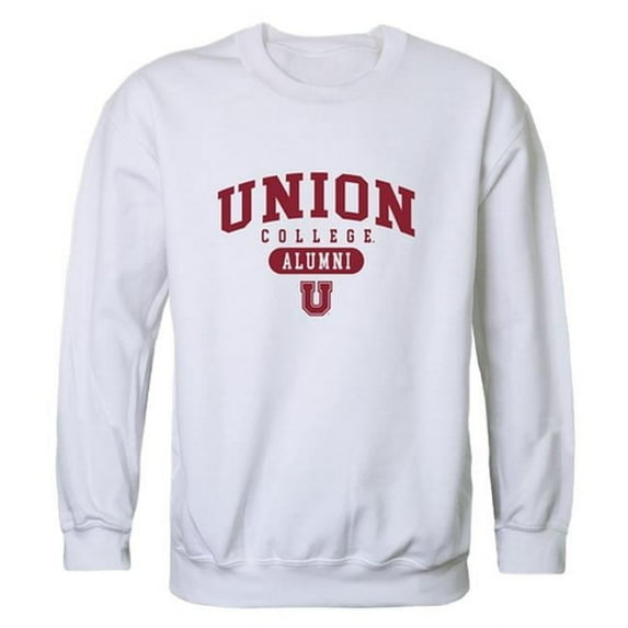 Men Union College Alumni Fleece, White - Small