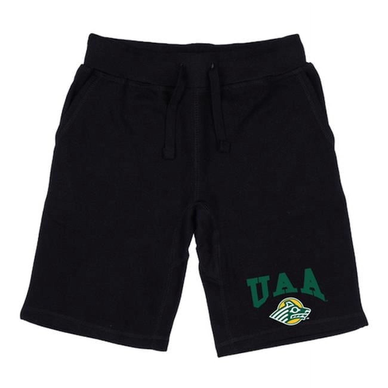 Ffe Premium Men University of Alaska Anchorage Seawolves Premium Shorts, Black ...