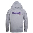 thumbnail image 1 of Men University of Evansville Purple Aces Script Hoodie, Heather Grey - Large, 1 of 1