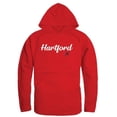 thumbnail image 1 of Men University of Hartford Hawks Script Hoodie, Red - Large, 1 of 1