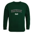 thumbnail image 1 of Men Utah Valley University Wolverines Dad Crewneck Fleece, Forest Green - Small, 1 of 1