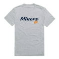thumbnail image 1 of Men Utep Miners Script T-Shirt, Heather Grey - Large, 1 of 1
