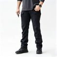 thumbnail image 1 of Men Utility Cargo Pants Stretch Ripstop 6 Pocket Durable Outdoor Work Pants S-XXL, 1 of 9