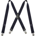 thumbnail image 1 of Men Utility Suspenders Adjustable Elastic - Heavy Duty 2 Inch Wide X Shape Strong Clip Suspender, 1 of 1