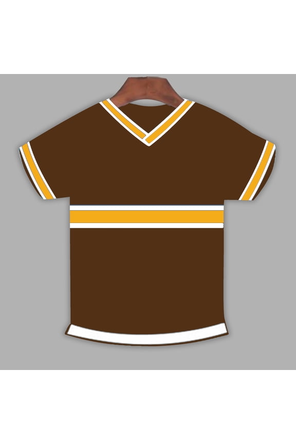 Men V-Neck T Shirts Design For Walmart Casual Wear T-Shirt Short Sleeve Fitted V-neck Tees for Menswear Brown Color T-Shirt