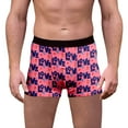 thumbnail image 1 of Men Valentine's Day Boxers Men Funny Novelty Heart Boxers, Valentines Gift for Men, 1 of 4