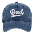 thumbnail image 1 of Mens Hat Cute Navy Baseball Caps Happy Camper, 1 of 3