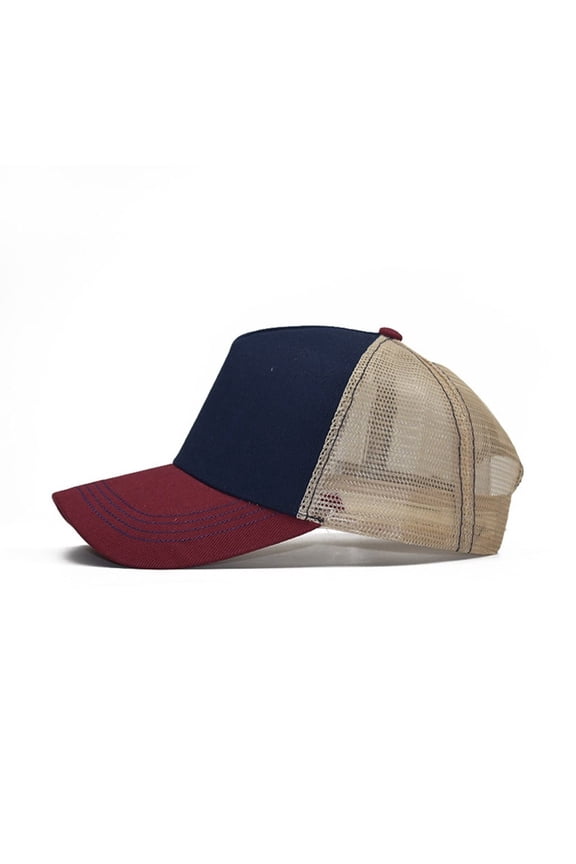 Men Vintage Ball Cap Red Cute Baseball Cap Adjustable Baseball Cap