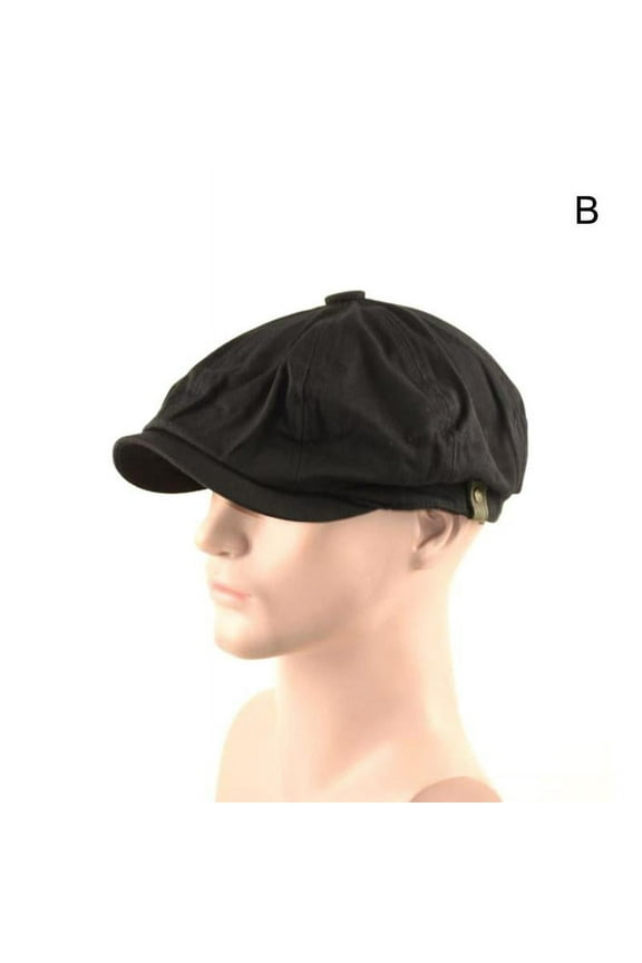 Men Vintage Painter Beret Hats summer Octagonal Newsboy Cap Hat Ivy Flat G4T2