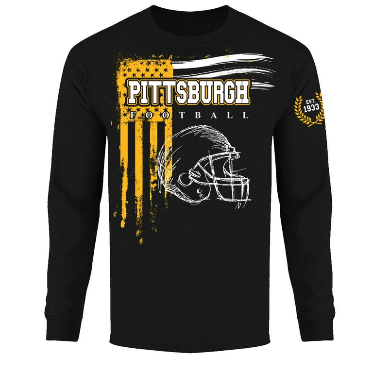 Vintage Pittsburgh Started It Helmet American Flag Us Flag T-Shirt Vintage Pittsburgh Started It Helmet American Flag Us Flag T-Shirt
