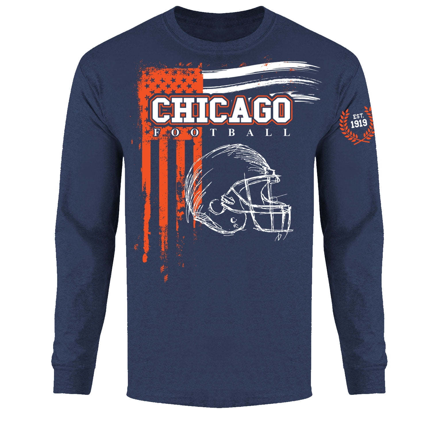Baggy long sale sleeve shirts football