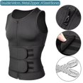 thumbnail image 2 of Women's Waist Trainer Sweat Belt – Tummy Trimmer & Belly Control Shaperwear (S-6XL, Black, Underbust) 2 of 6