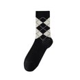 thumbnail image 1 of Men Warm Cotton Socks, Soft Cotton Bootie Socks Men Above Ankle Crew Socks, 1 of 4
