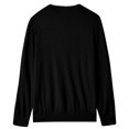thumbnail image 1 of Men Warm Knitted Sweater Autumn Winter Round neck knitted, 1 of 5