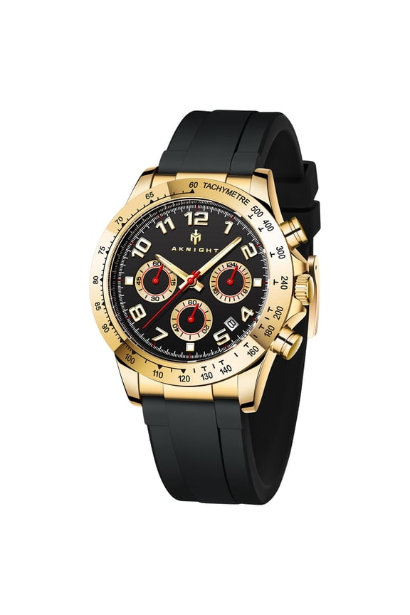 Men Watch Chronograph Quartz Dress Watch For Men Classic Business Fashion Waterproof Wristwatches With Date Elegant Gift Mens Watch Chronograph Stainless Steel Mechanical Watch Luxury Business Watch