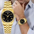 thumbnail image 1 of Men Watch Classic Analog Quartz Date Stainless Steel Milanese Mesh Band Ultra-Thin Rectangle Dial Luminous, 1 of 7