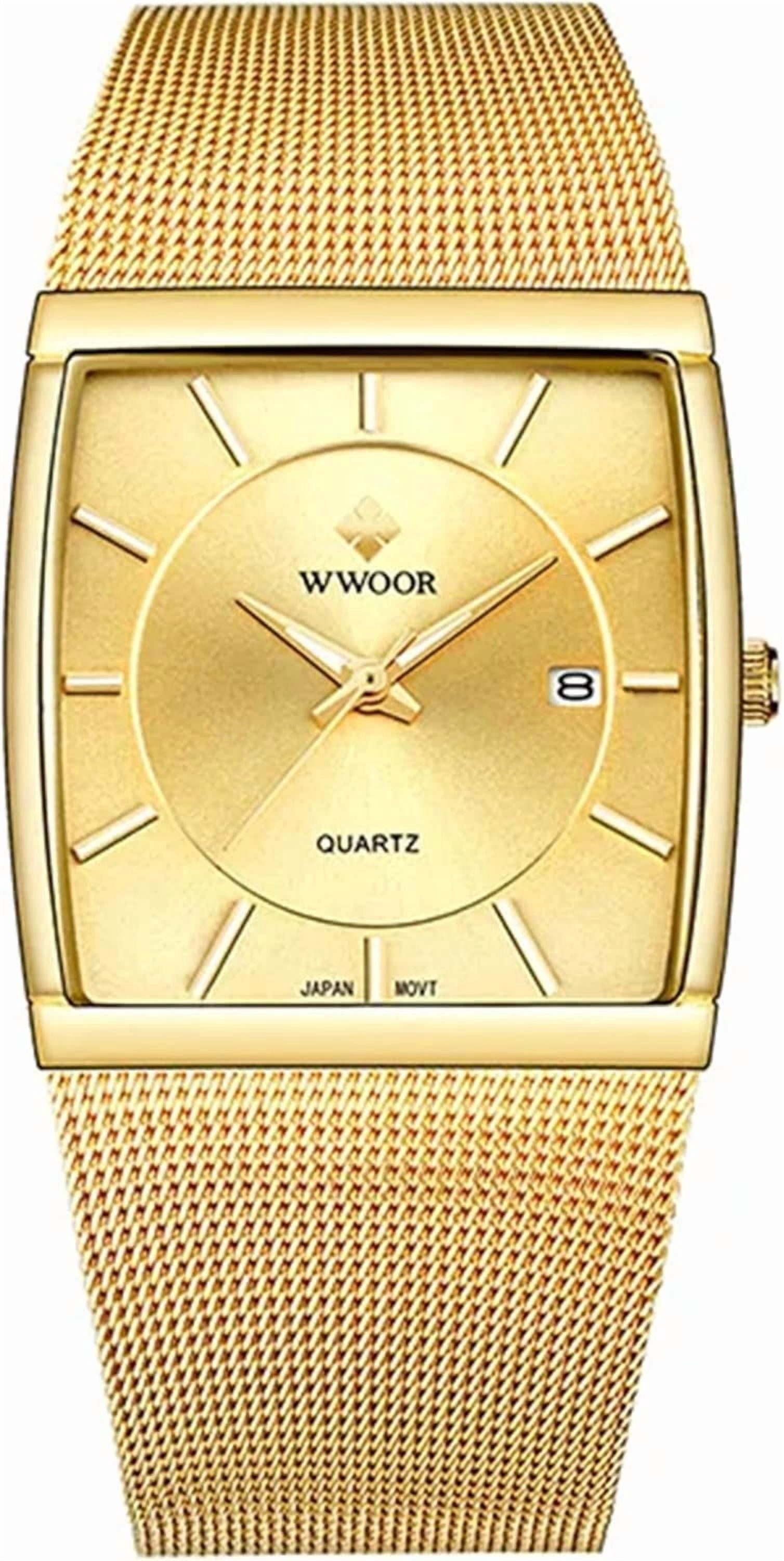 Men Watch Classic Analog Quartz Date Stainless Steel  display picture 3