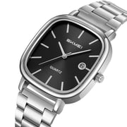 Men Watch,Mens Wrist Watch,Small Gold Date Quartz Watch,Watches for Men Business Dress,Fashion Business Dress WatchC