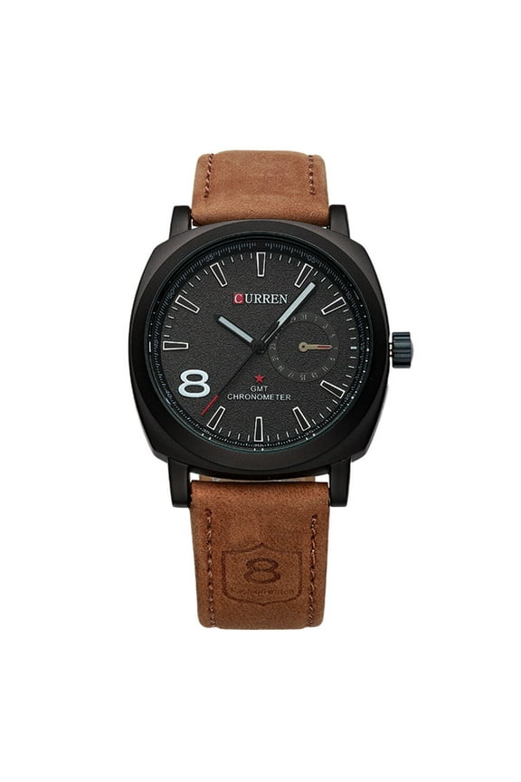 Men Watch Quartz Vintage Analog Business Casual Wrist Watch