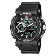 Men Watch Smael Sport Watches Waterproof Stopwatch Alarm Clock Led Light Quartz Digital Wristwatches 8048 Men's Watches Military - Quartz Wristwatches