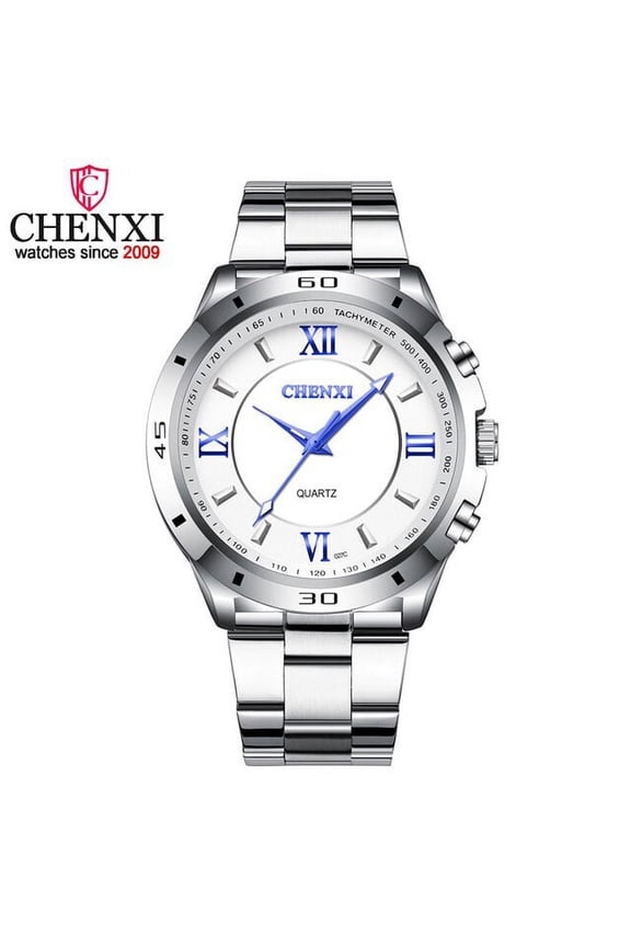 Men Watches CHENXI Top Luxury Brand Men's Stainless Steel Quartz Watch Sport Man Analog Waterproof Military WristWatches