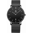 thumbnail image 1 of Watches for Man Ultra-Thin Men’s Quartz Watch with Large Minimalist Dial,Date Window ,Stainless Steel Band,Gift for Man Father's Day gift, 1 of 8