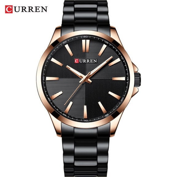 Men Watches Luxury Brand Gold Stainless Steel Band CURREN Luxury Quartz Watch Mens Waterproof Business Man Relogio Masculino