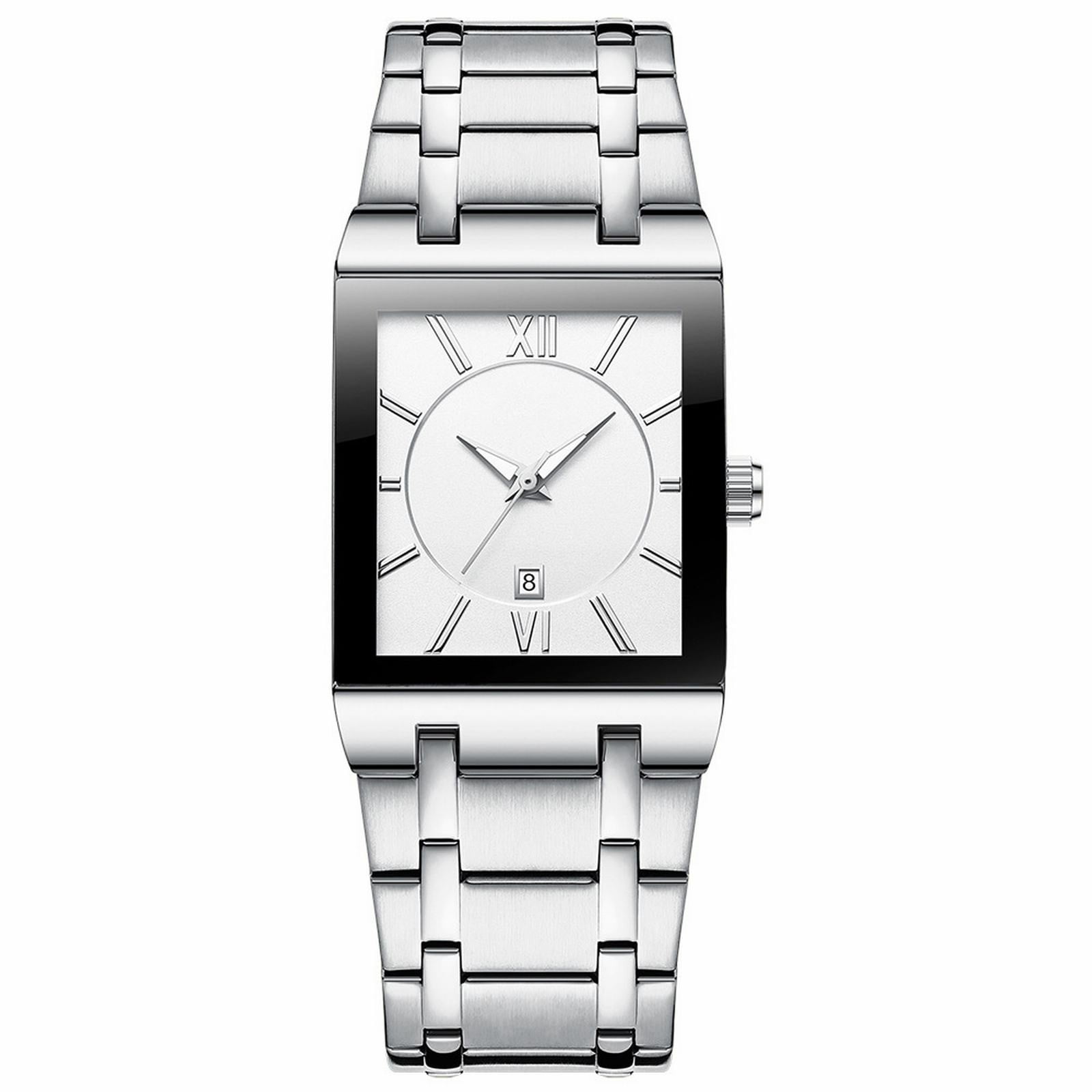 Men Watches On Sale ClearanceSquare Watches For Men And Women Stainless