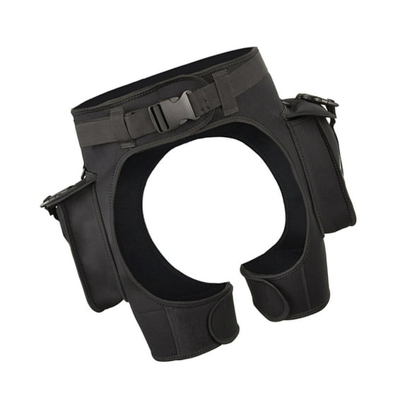 Men Wetsuit Shorts with Pocket Adjustable Waist Belt 2.5mm Neoprene Scuba Diving XL